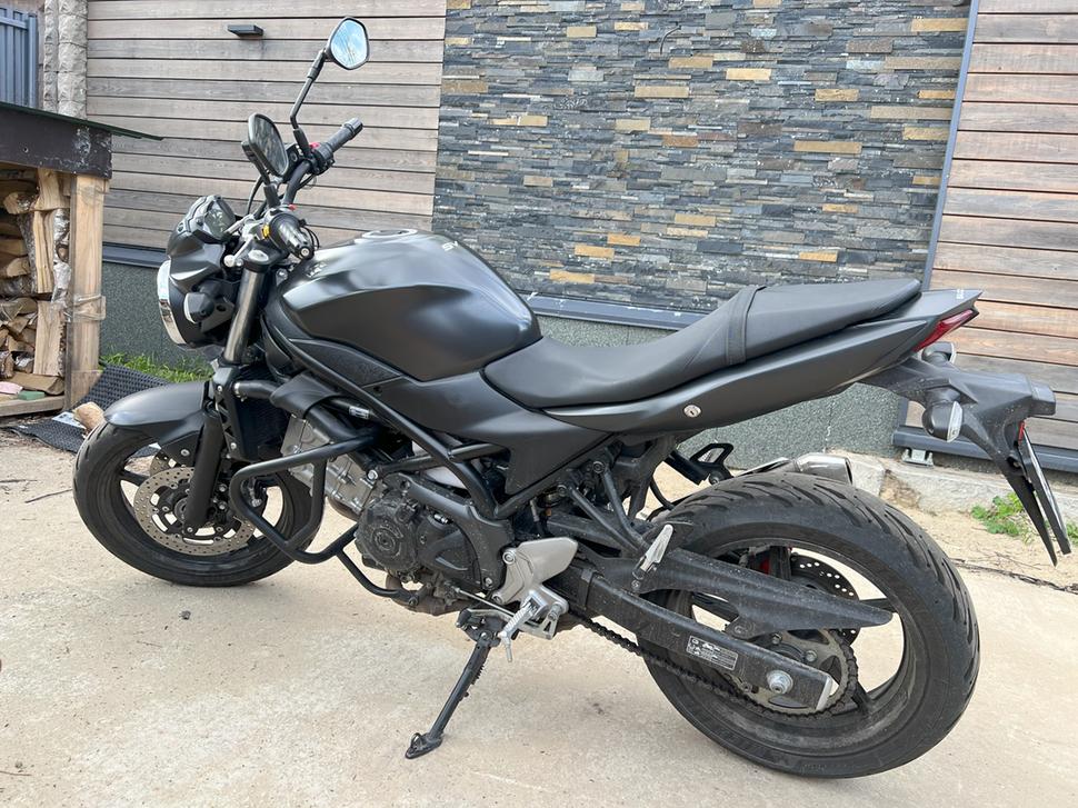 Мой первый мотоцикл Suzuki SV650