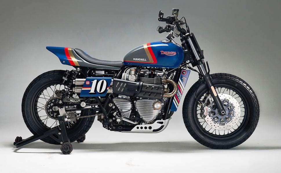 Стрит-трекер на базе Triumph Bonneville T120 Стрит-трекер на базе Triumph Bonneville T120