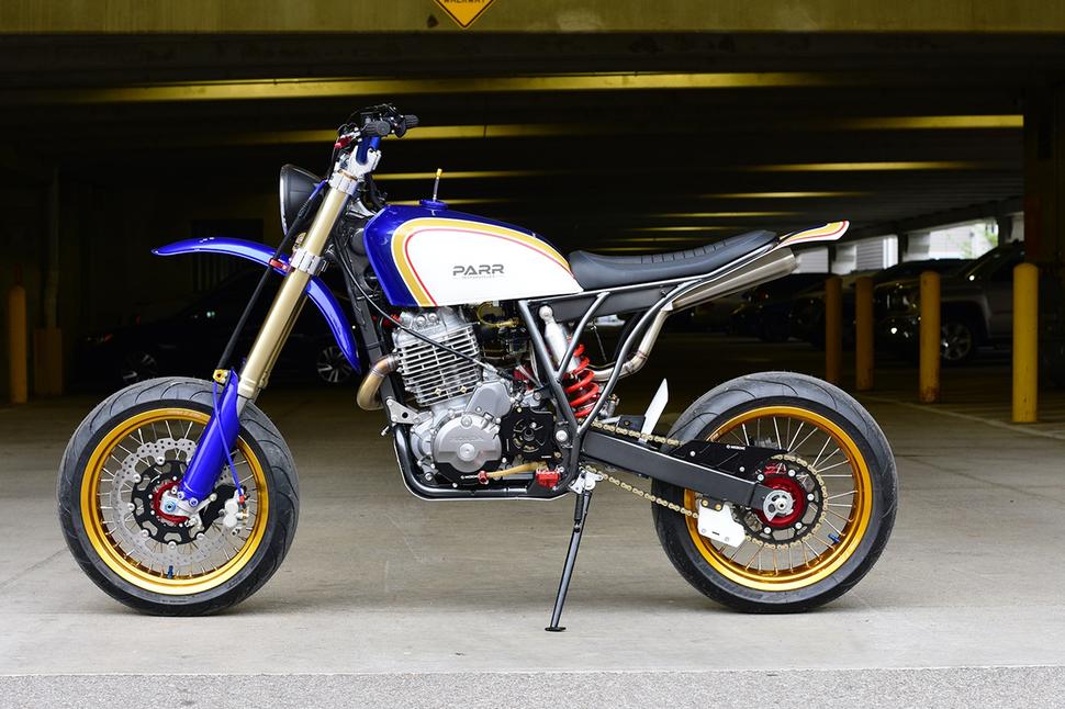 мотард Honda XR650L мотард Honda XR650L