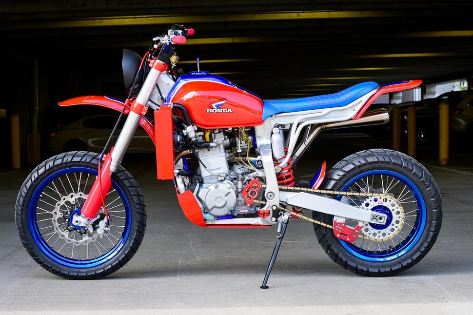 Самодельный Honda XR650R Самодельный Honda XR650R