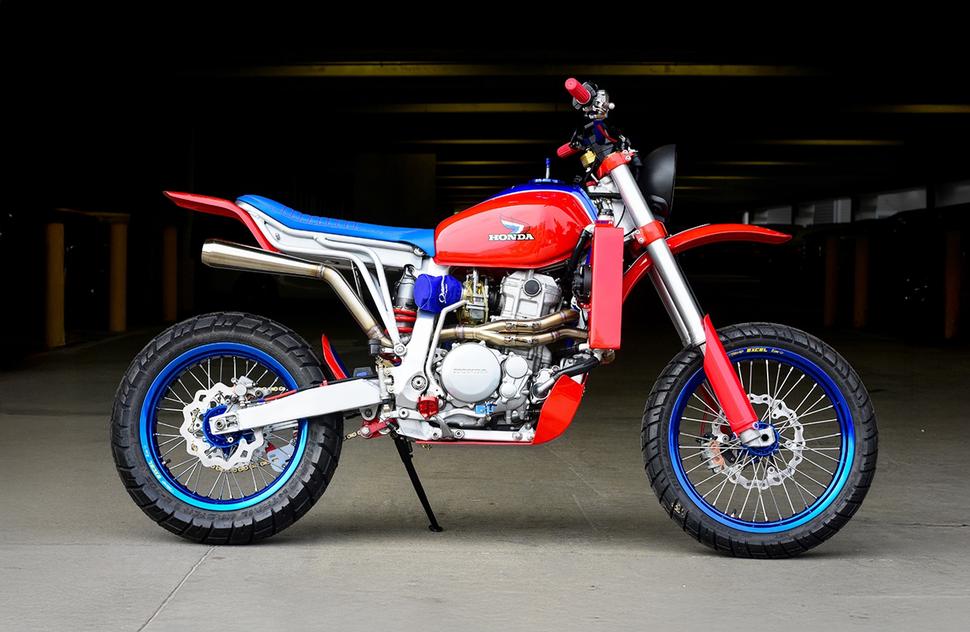 Самодельный Honda XR650R Самодельный Honda XR650R