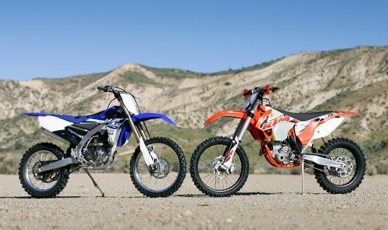 Эндуро KTM 250 XC-F vs Yamaha YZ250FX