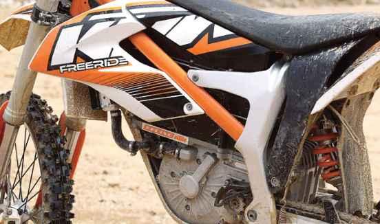 Электрический мотоцикл эндуро KTM Freeride E 2014 года