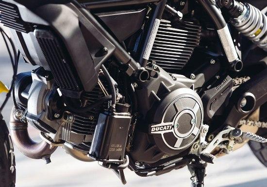 803-кубовый мотор Ducati L-Twin