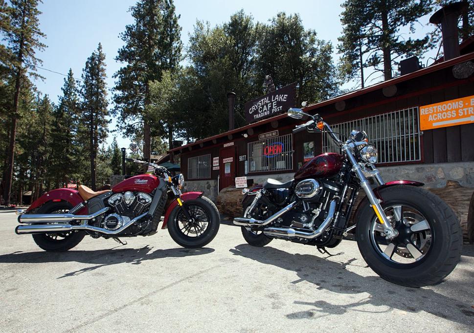 Harley-Davidson Sportster против Indian Scout