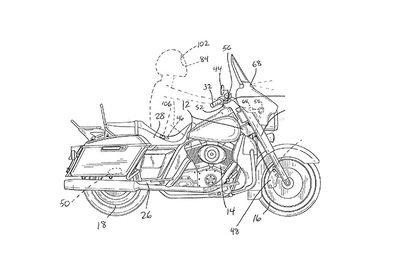Harley Davidson активно патентует системы активной безопасности