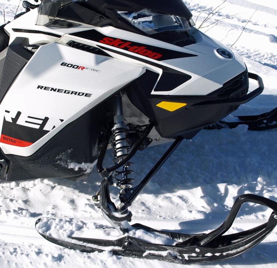 Тест 2019 Ski-Doo Renegade Adrenaline 600R E-TEC