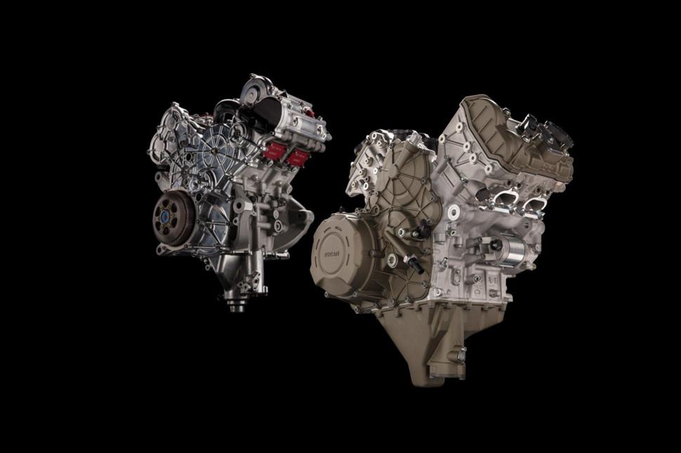 новый двигатель Ducati V4R для WSBK и V4 Multistrada
