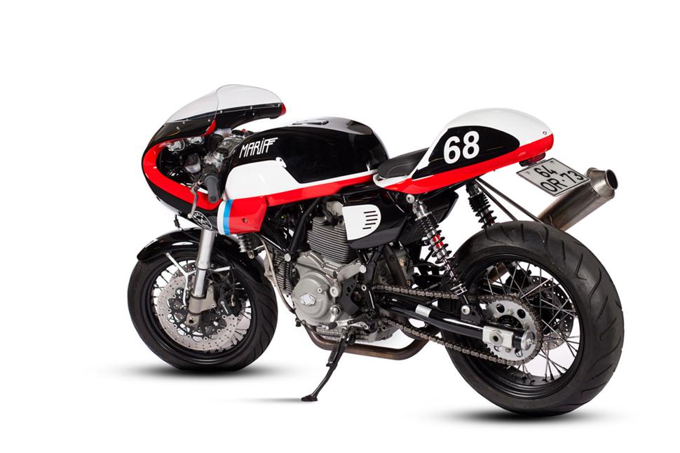 гоночный дизайн кастома Ducati gt 1000