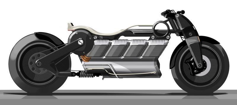 концепт электрического мотоцикла Zeus
