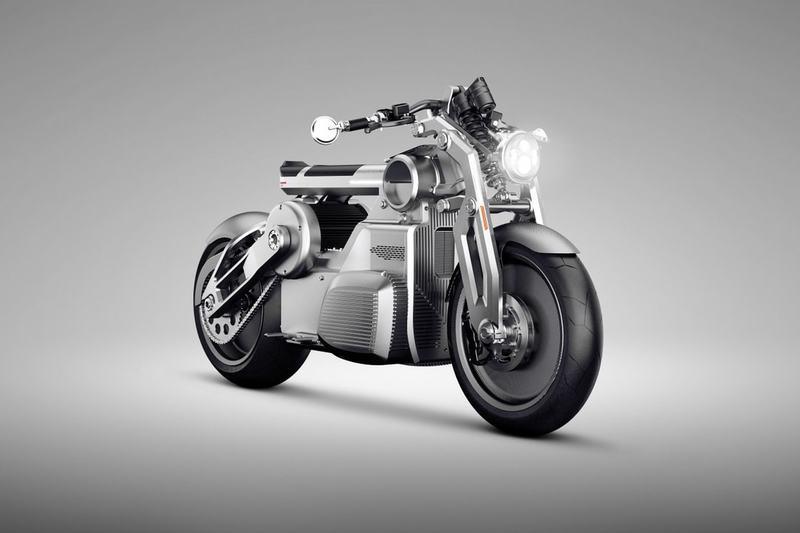 Апокалипсической электро мотоцикл Curtiss Motorcycle