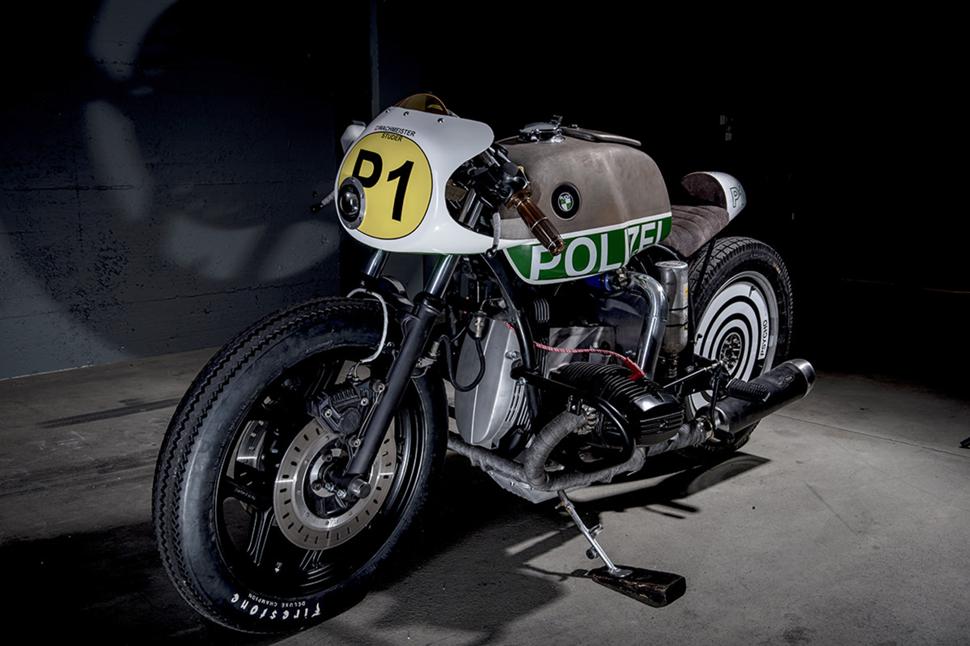 Необычный полицейский мотоцикл bmw: r80 от vtr