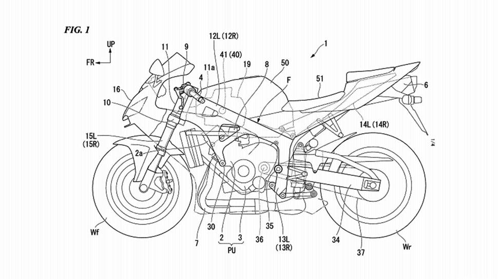 Honda патентует карбоновое армирование рамы