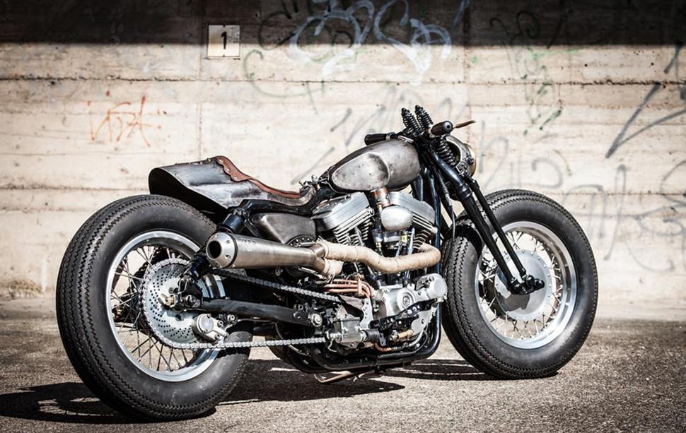 El Cochino "Грязная свинья" - кастом Harley Davidson Sportster