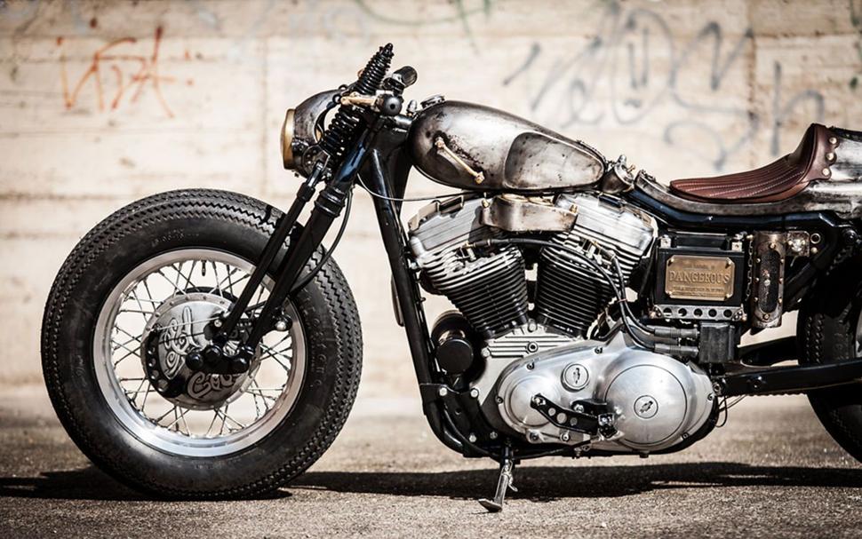 El Cochino "Грязная свинья" - кастом Harley Davidson Sportster