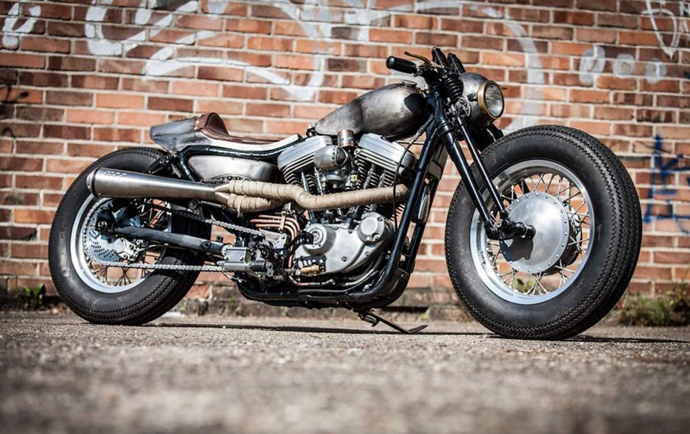 Harley Davidson Sportster в винтажном стиле