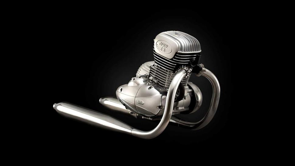 Mahindra представляют новый одноцилиндровый 300-кубовый двигатель Jawa