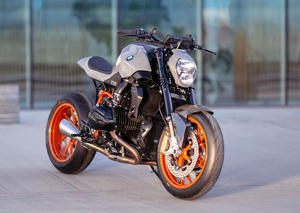 Самодельный мотоцикл на базе BMW R1200R 2015