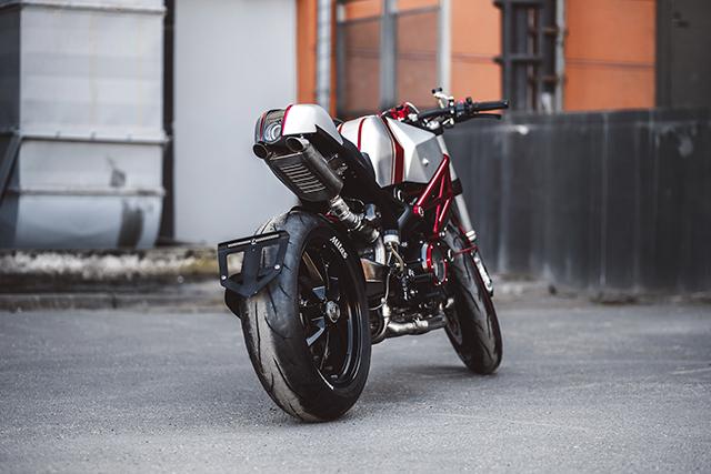 Кастом мотоцикл Прометей - Ducati 796 X