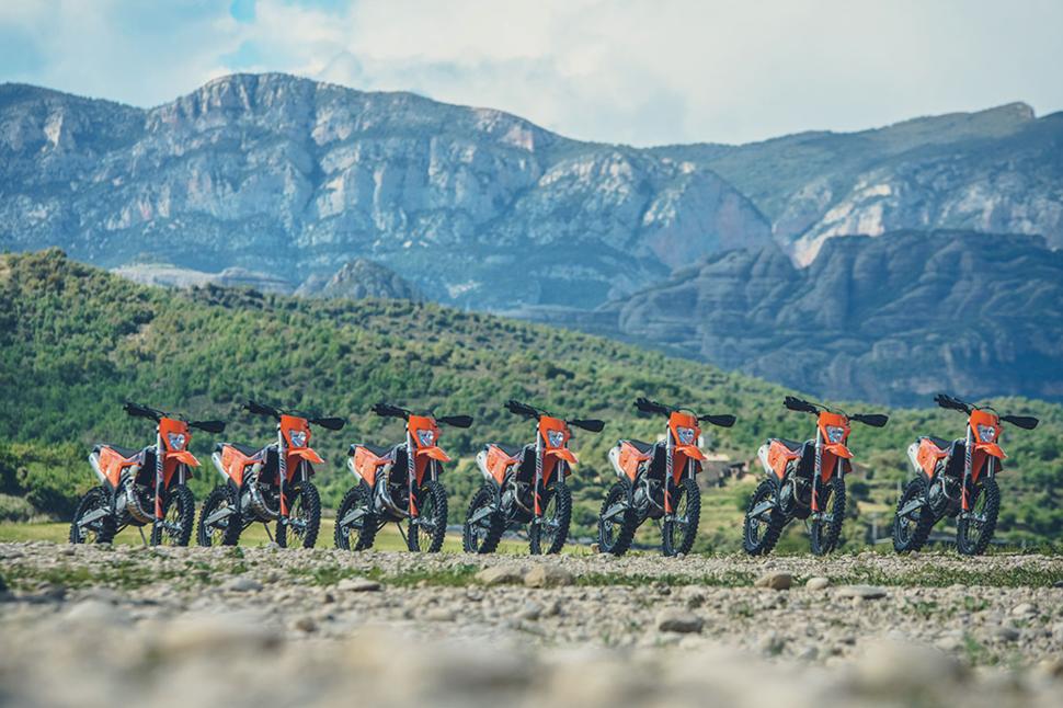 Мотоциклы эндуро KTM 2020 года