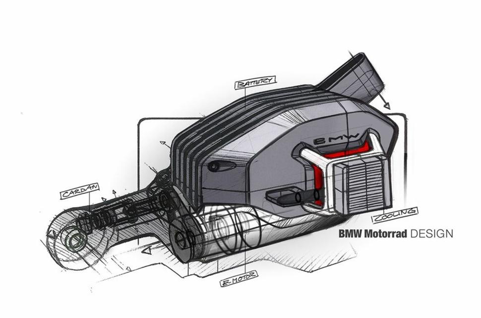 Концепт оппозитного двигателя BMW Vision DC