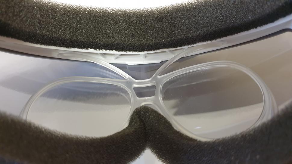 Кроссовые очки/ Маска для мотокросса Ariete Adrenaline Primis с диоптрической вставкой Salice Geko optic system grande