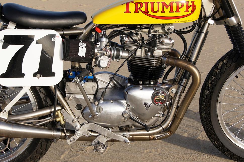 Флэт-трекер Triumph TR6