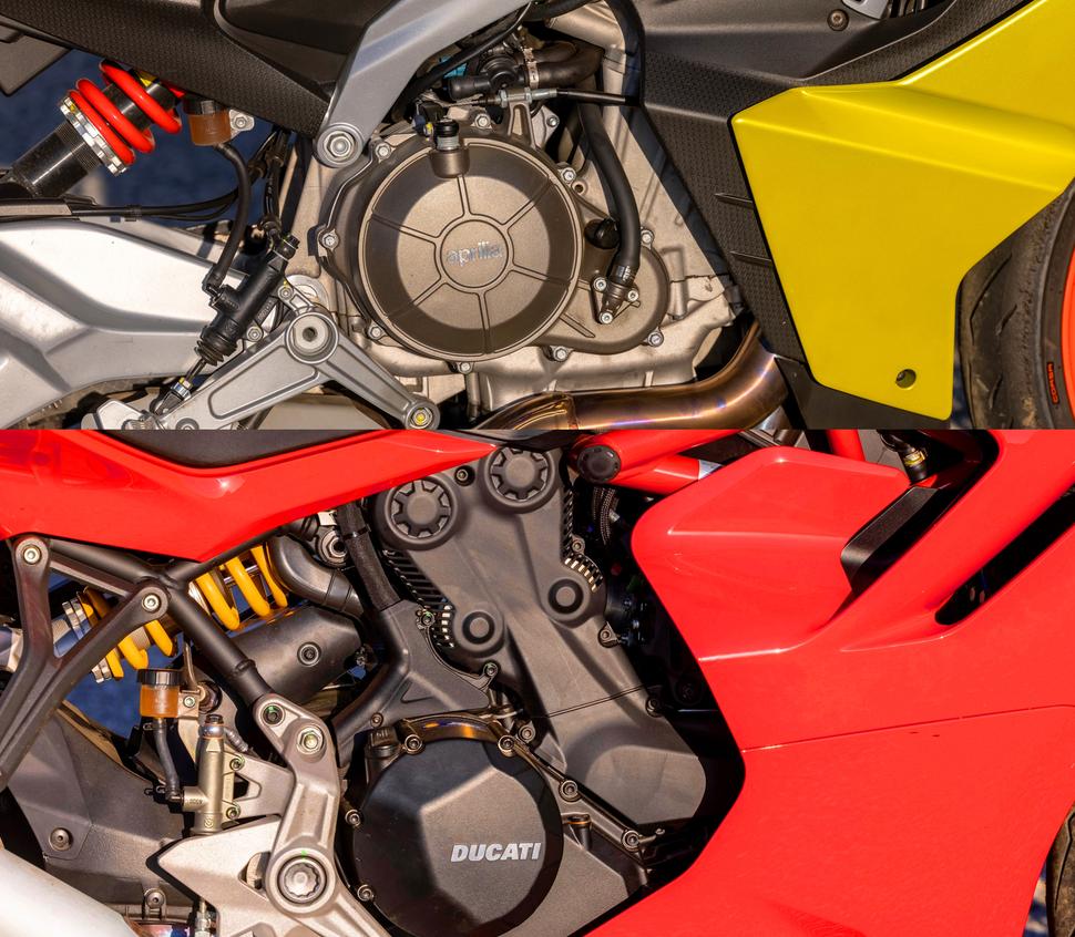 Aprilia RS660 и Ducati Supersport 950 S 2021. Сравнительный тест