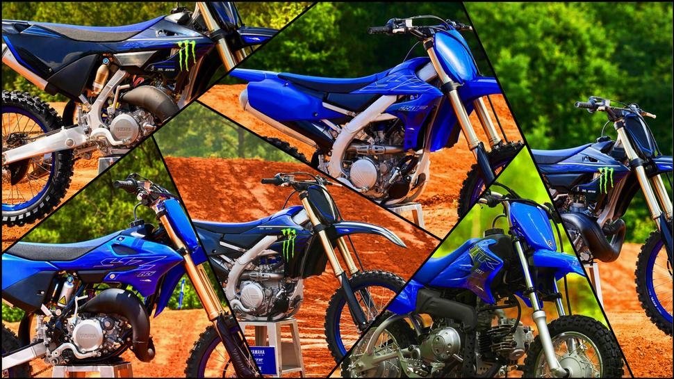 Кроссовые мотоциклы Yamaha 2022