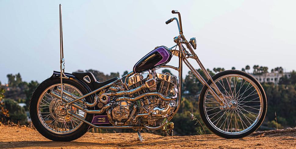 Турбированный чоппер Harley Davidson