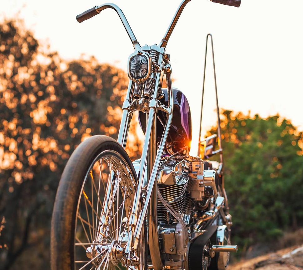 Турбированный чоппер Harley Davidson
