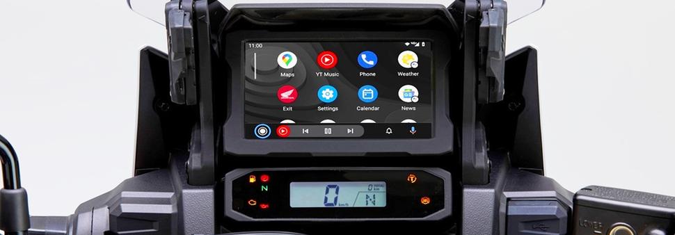 Новая прошивка дисплея Android Auto для Honda Africa Twin