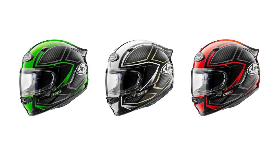 Arai продемонстрировали новые дизайны шлемов. Подробности