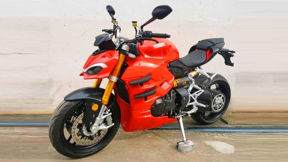 Китайская подделка Ducati Panigale V4 и Streetfighter V4 от Moxiao