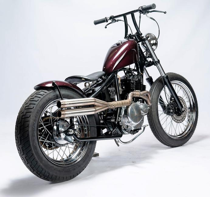 Suzuki gn shop 250 bobber