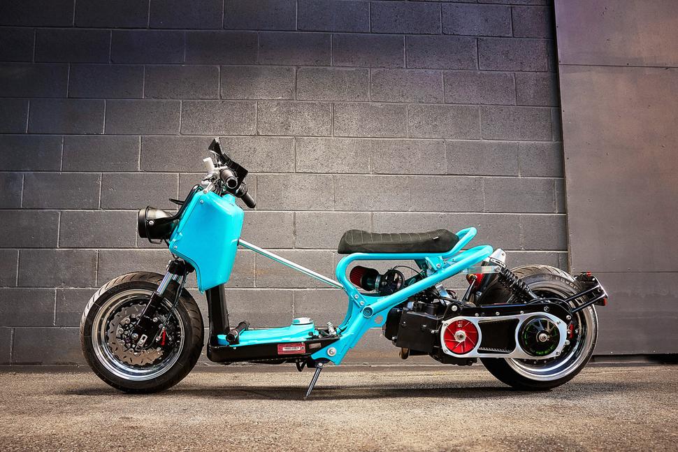 custom honda ruckus