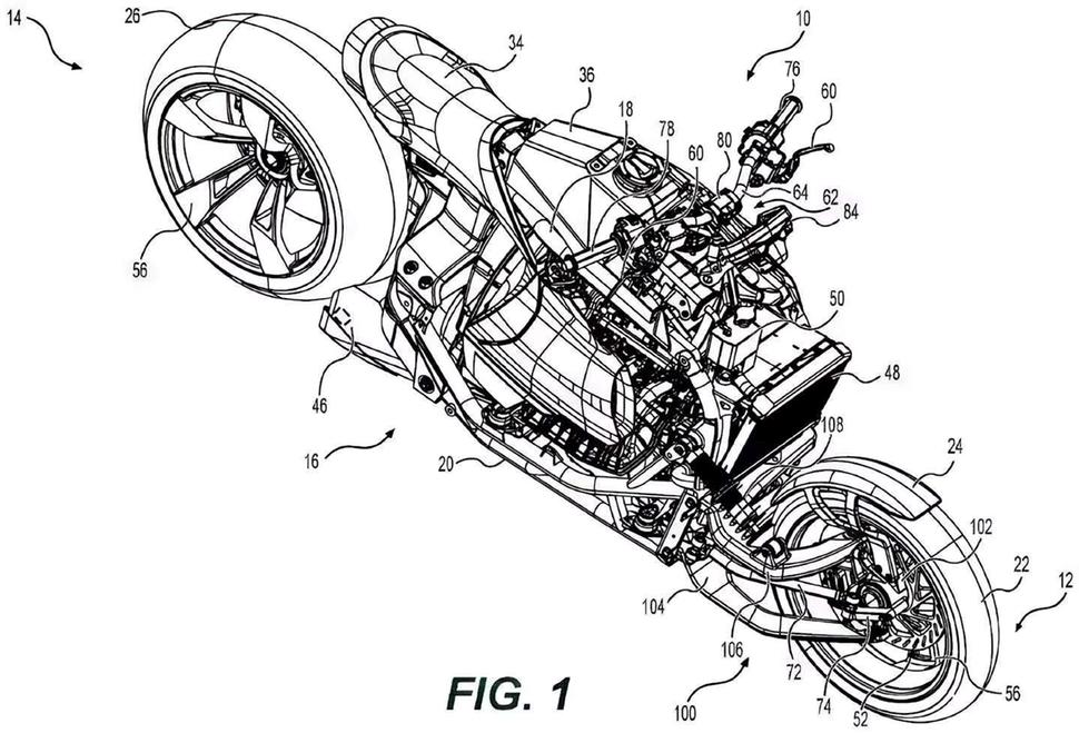 Can-Am и BRP делают подвеску для нового мотоцикла. Патент