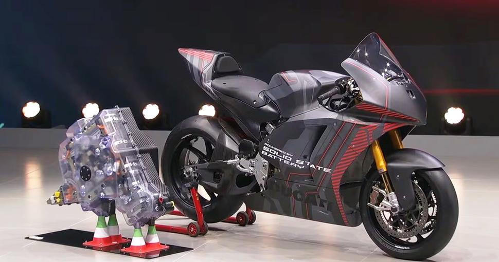 Твердотельные аккумуляторы и Ducati V21L для MotoE