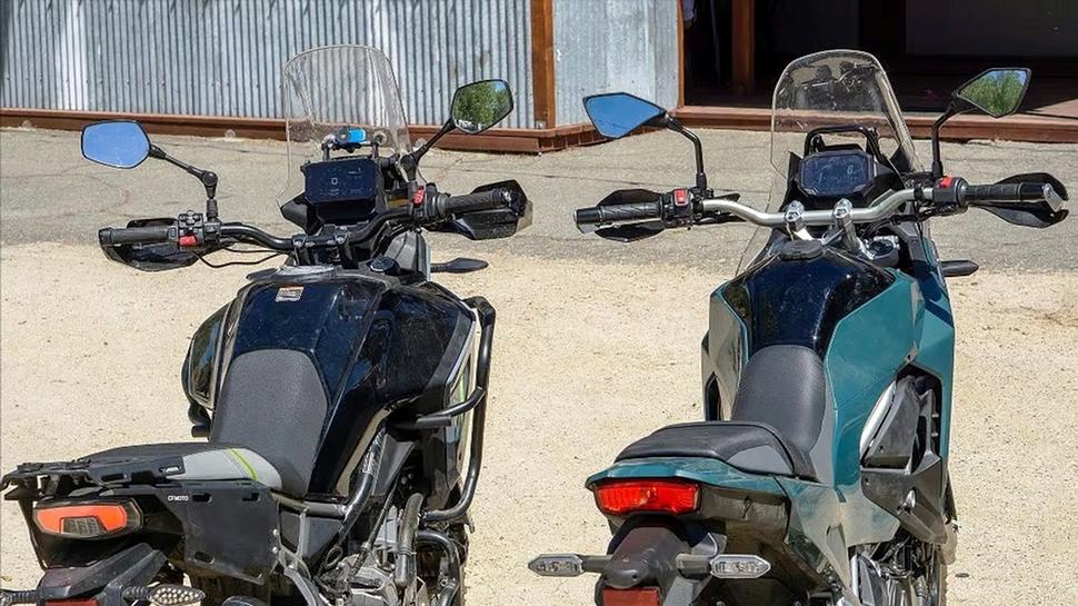 Kawasaki KLE500 и CFMOTO Ibex 450