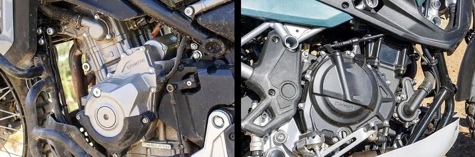 Kawasaki KLE500 и CFMOTO Ibex 450. Сравнение