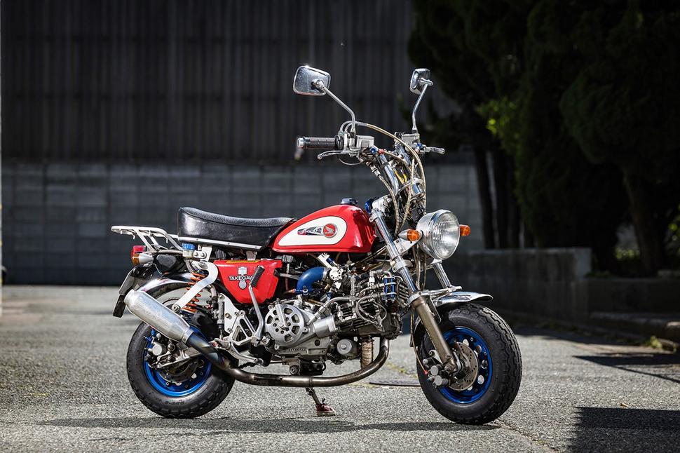 Турбированный Honda Monkey 1975
