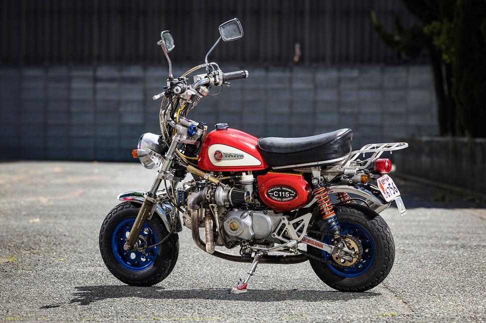 Турбированный Honda Monkey 1975