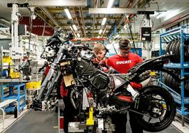 Ducati привлекает 121 млн евро на инновации и конкурентоспособность
